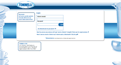 Desktop Screenshot of clienti.toninelli.it